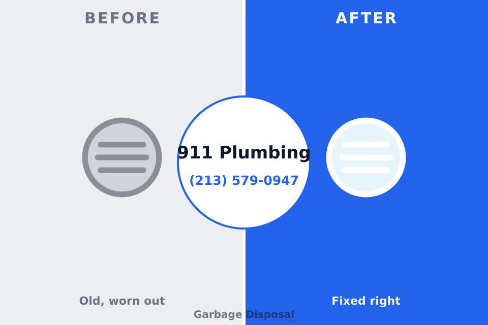 Before and after: plumbing company Crestline, OH